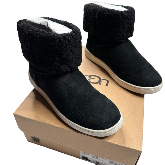 UGG Shoes - UGG Women's Black Mika Classic Sneaker Size 8